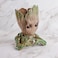 Decdeal - Guardians of The Galaxy Baby Groot Action Figure Flowerpot Pen Holder Pens Container Tree Man Model Toy