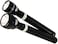 Geepas 2 In 1 Rechargeable Black Flash Light, Gfl4637