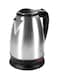 Dessini Stainless Steel Electric Kettle 2L 1800W KD990 Silver/Black