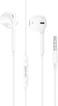 Green Lion 1.2 Meter Stereo Earphone, Volume And Playback Control Buttons, 14mm Sound, Inbuilt Mic (White)