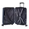 Eminent Hard Case Carry On Luggage Trolley Polycarbonate Alfred Front Loading Lightweight Business Travel Bag with Built in 2 Sided TSA Lock Laptop Compartment and USB Port Suitcase KK50M Graphite