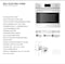 BOJ 60cm Built In Fully Electric Multifunctional Oven, OVE-6560EX Total Power 2300W, A Class Energy Efficiency, Internal Lighting, Made In Italy - 1 Year Manufacturer Warranty