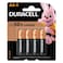 Duracell Battery Basic AA 4 pieces
