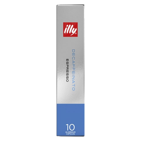 Illy Decaffeinato Espresso Aluminium Coffee 10 Capsules