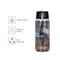 Nova Kids Water Bottle 750ml with Grab String - Black