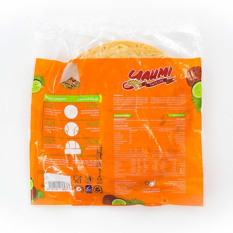 Yaumi Tortilla Warps Spicy Bread 12 Pieces - 480g