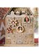Wooden Christmas Ornaments - Perfect for Tree, Wall, Window, and Door Decorations (Star and Home)
