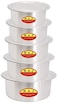 Raj - Aluminium Tope Set 26X30 (5Pcs) -Ta26X30