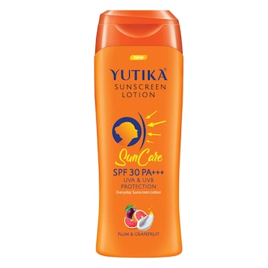 Yutika SPF 30 PA+++ UVA And UVB Protection Sunscreen Lotion 100ml