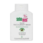 Buy Sebamed Olive Face and Body Wash 200 ml in Kuwait