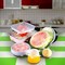 WIDERZONE Stretch N Seal Silicon Food Lids Pack of 6 - Microwave Safe Silicone Stretch Lids Flexible Covers for Utensils, Bowls, Dishes,Plates Jars, Cans, Mugs, Food Safety Reusable Lids