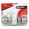 Blossom Ball Door Lock Set 5871SSET Silver Pack of 2