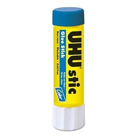 UHU Color Glue Stick 21g White 2 PCS