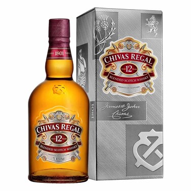 Chivas Regal 12 Years Old Blended Scotch Whiskey 1L