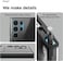 elago X-ray for Samsung Galaxy S24 ULTRA case cover with Card Holder Full Body Protective Shockproof - Transparent Black