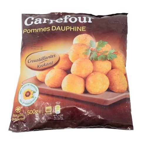 Carrefour Frozen Pommes Dauphine Apple Potato Ball 500g