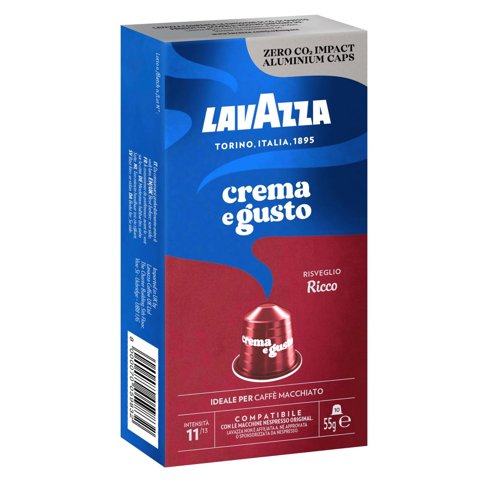 Lavazza Crema Ricco Capsules 50g