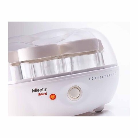 Mienta Natural Yoghurt Maker - 1.4 Liter - 7 Pots - YM17103A