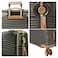 Hard Case Travel Bags Makrolon Polycarbonate Gold Jetstream Aluminum Frame Luggage Zipper Less Suitcase Extra Corner Protection Double Tsa Lock E9R1 Set of 3 Dark Olive