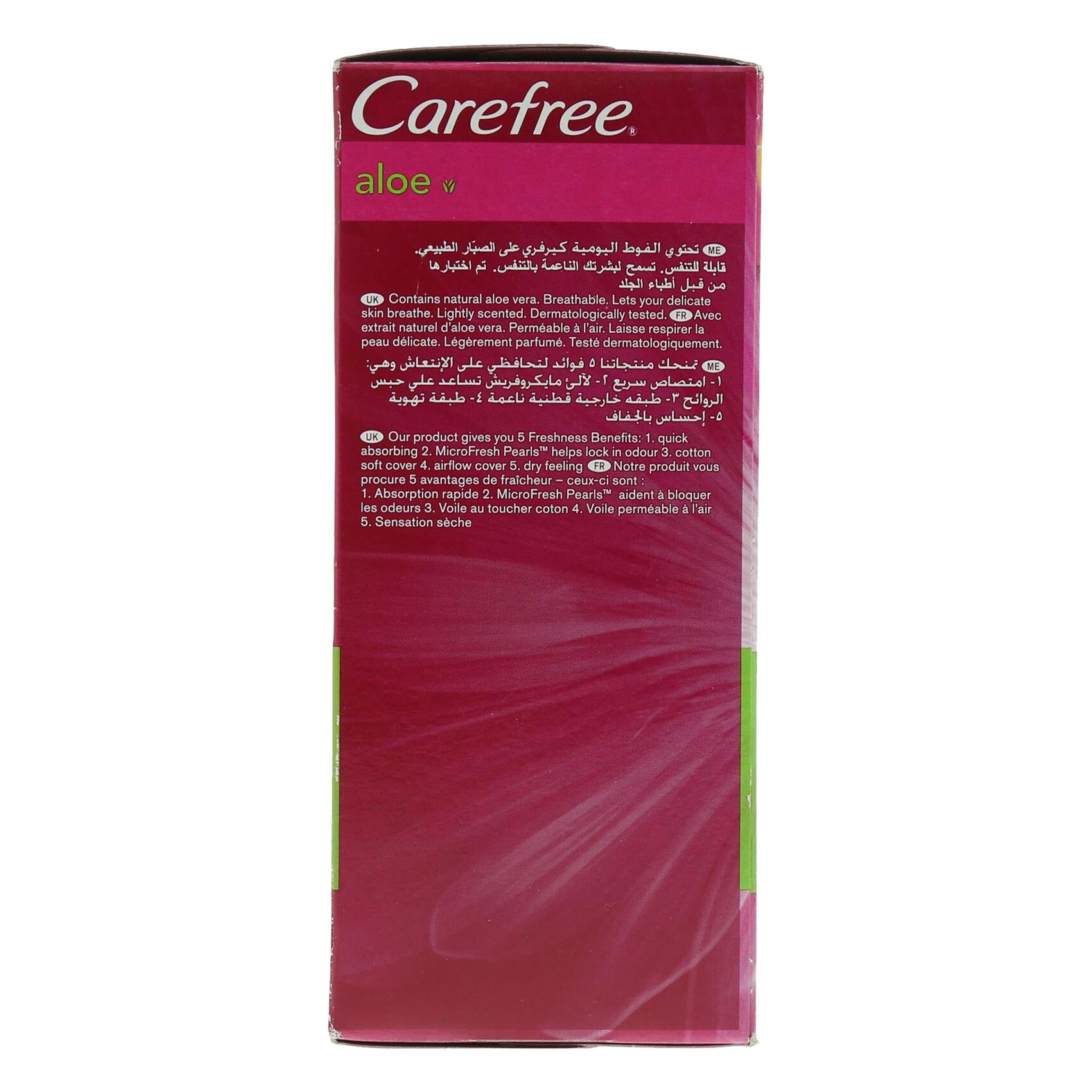 Carefree Aloe Vera Scent 56 Liners product thumbnail 2