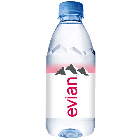 Buy evian Natural Mineral Water 330ml in Kuwait