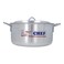 Chef Cooking Pot Dull  With Lid 34cm