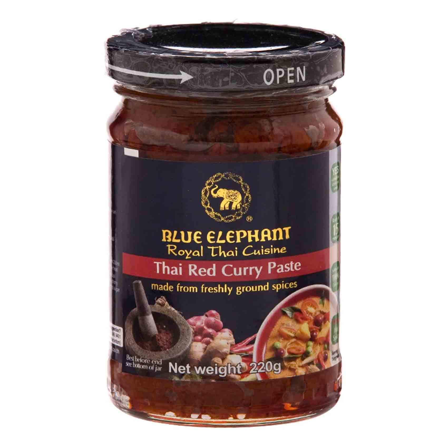 Buy Blue elephant red curry paste 220g Online | Carrefour KSA