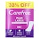 Carefree Plus Large Aloe Vera Pantyliners 48 Count 33Percent  Off