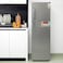 Geepas GRF3207SSXXN 320L Free Standing Durable Double Door Refrigerator,  Quick Cooling, Low Noise, Low Energy Consumption, Defrost Refrigerator   1 Year Warranty