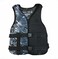 Life Jacket Safety Vests Water Suit Kayak Boating Swimming Surfing Drifting Gear, Size XL, 75 to 90Kg. - Black.