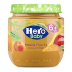 Buy Hero Baby Mixed Fruits Baby Food 125g in UAE