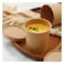 Fun Green Track Kraft Paper Multi-Purpose Bowls With Lid Beige 760ml 6 PCS