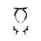 Aiwanto Hair Band Long Hanging Earring Like Head Band Beautiful Fashion Party Hair Accessories For Girls Womens