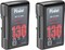 DMK Power 2 x BP-D130S V Mount/V Lock Battery Rechargeable Li-ion Battery for Broadcast Video Camcorder, Compatible with Sony HDCAM, XDCAM, Digital Cinema Cameras and Other Camcorders