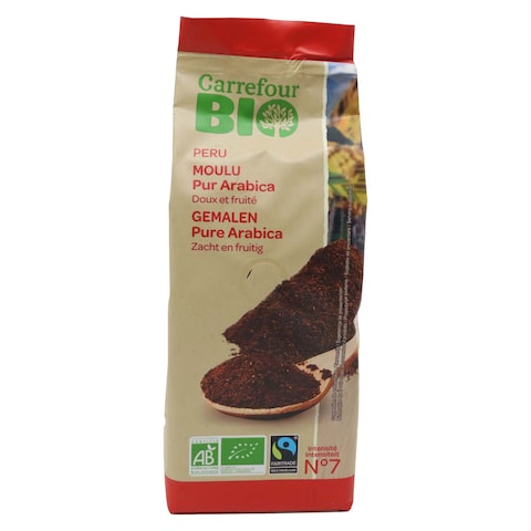 Carrefour Bio Peru Pure Arabica Ground Coffee 250g