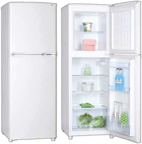 Super General 138L Net Capacity Double Door Refrigerator, White, SGR198H