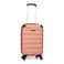 Giordano PVC 4 Wheels Hard Trolley Bag 51cm Orange