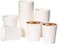 Vsell24 240Pc Disposable Hot/Cold Drinking Paper Cup Coffee Water Juice Cups For Home And Offices 8Oz