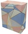Beautiful Present Bag for any Occasion, Paper Gift Bag (32x26x12cm) Unique Design with Durable Ribbon Handles (Voilet) (Pack of 1 Unit).