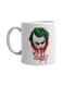 Generic Joker Printed Mug White/Green/Red Standard Size