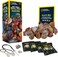 NATIONAL GEOGRAPHIC Rock Tumbler Refill Kit - 1 Lb. Mix of Genuine Rough Agate Rocks for Tumbling - Rock Tumbler Supplies Include Rock Tumbler Grit and Jewelry Accessories, Raw Agate
