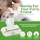 Dog Wipes Hypoallergenic 8x8 Deodorizing Grooming Pet Wipes Cleaning for Dogs Cats-with Vitamin E and Aloe Plant-Based, Earth-Friendly for Paws, Face, Body &amp; Butt 80Pcs