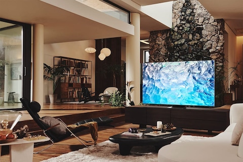 Samsung Smart TV, Neo QLED 8K, QN900B, 75 Inch, Bright Silver, Quantum HDR 64x, Dolby Atm (2022)