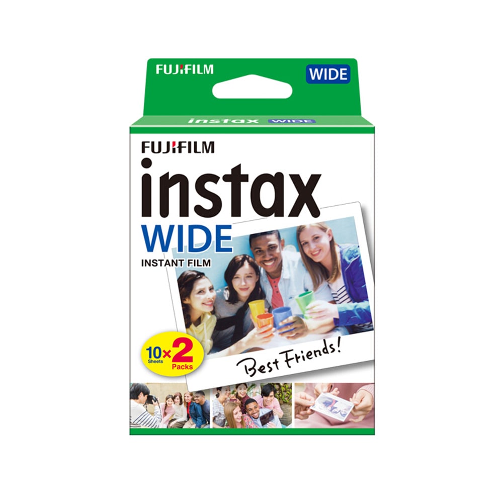 فوجي فيلم Fujifilm Instax Wide Camera Instant Film Photo Paper 20 SHEETS