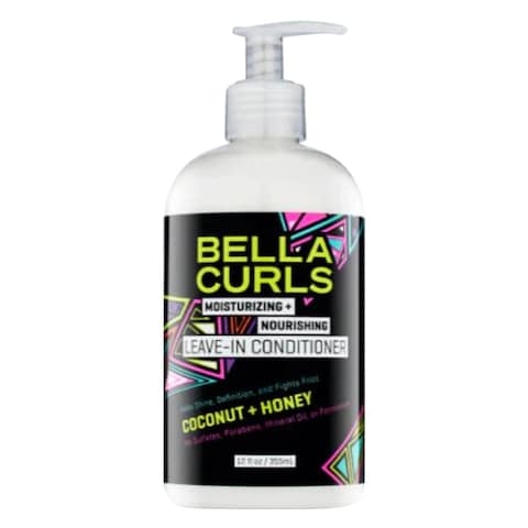 Bella Curls Moisturizing Nourishing Coconut And Honey Leave In Conditioner 355ml