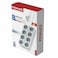 Promate PowerCord8EU-4M High Output 8-Outlet Power Strip With 3 USB Ports 3600W White