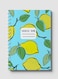 Lowha Spiral Notebook With 60 Sheets And Hard Paper Covers With Lemons Design, For Jotting Notes And Reminders, For Work, University, School
