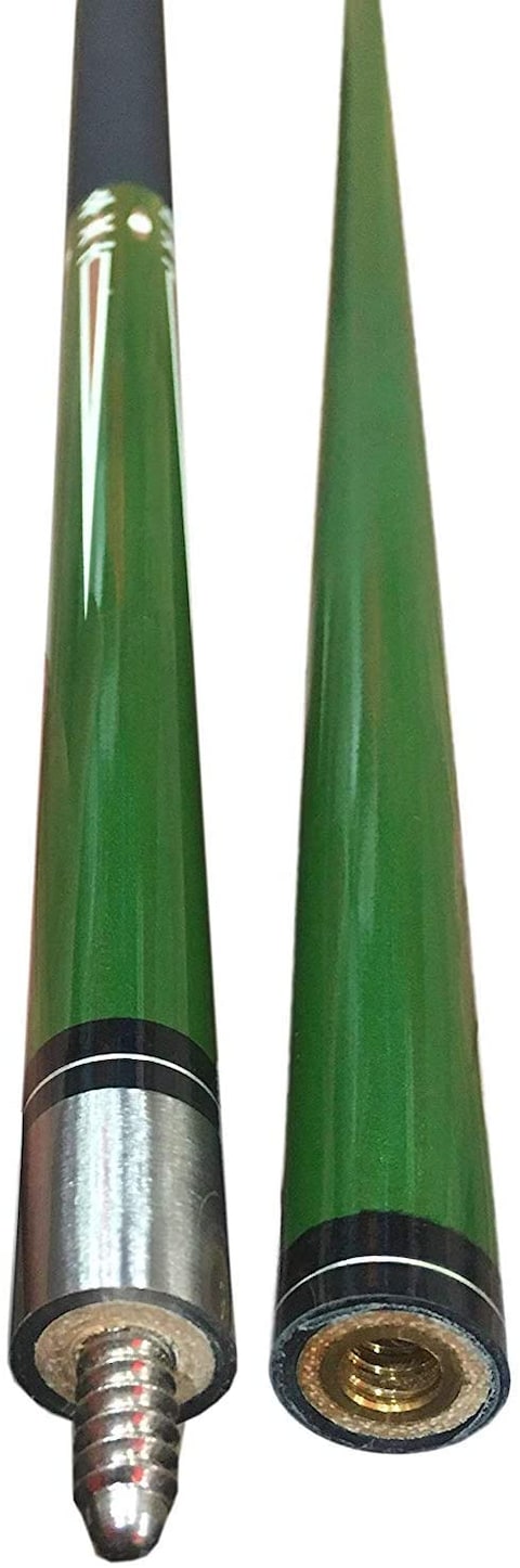 Max Strength Billiards 58-Inch Hardwood Maple Pool Cue Billiard Stick Billiard Accessories Black, Random Color Snooker Billiard Cue 13Mm Tip Carbon Shaft Steel Joint