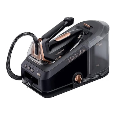 Braun CareStyle 7 Pro Steam Generator Iron IS 7286 Black And Rose Gold 2700W