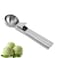 Showay Ice Cream Scoops Stacks Stainless Steel Ice Cream Digger Non-Stick Fruit Ice Ball Maker Watermelon Ice Cream Spoon Tool